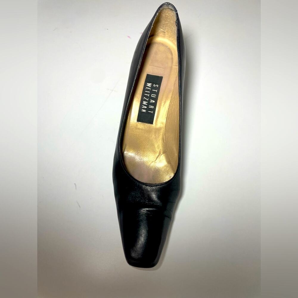 Vintage Stewart Weitzman Black Heels Size 7 AA - Picture 10 of 11